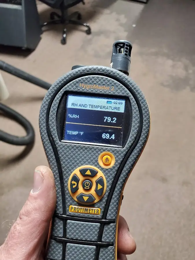Moisture meter humidity assessment for Fire & Smoke Damage Restoration in Seffner